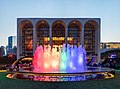 Image 12Lincoln Center during Pride at dusk